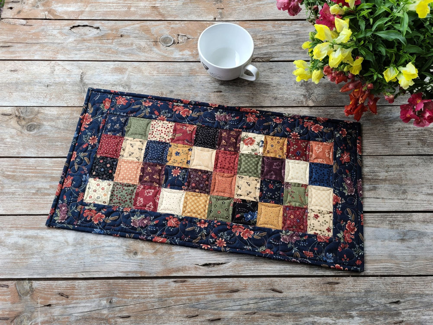 quilted table runner