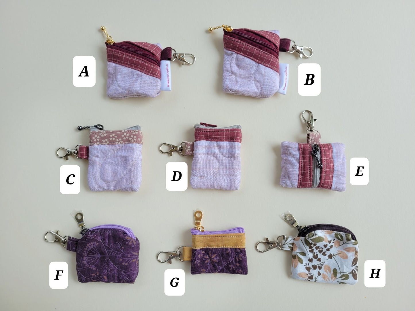 Tiny Keychain Jewelry Pouch | Coin Purse