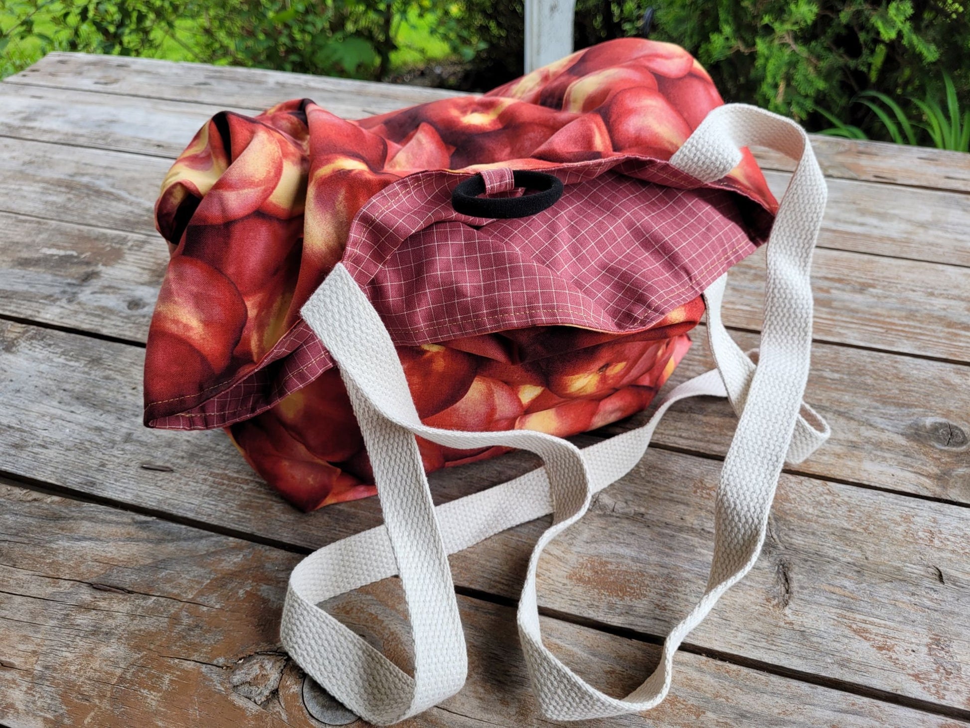 large fabric tote bag