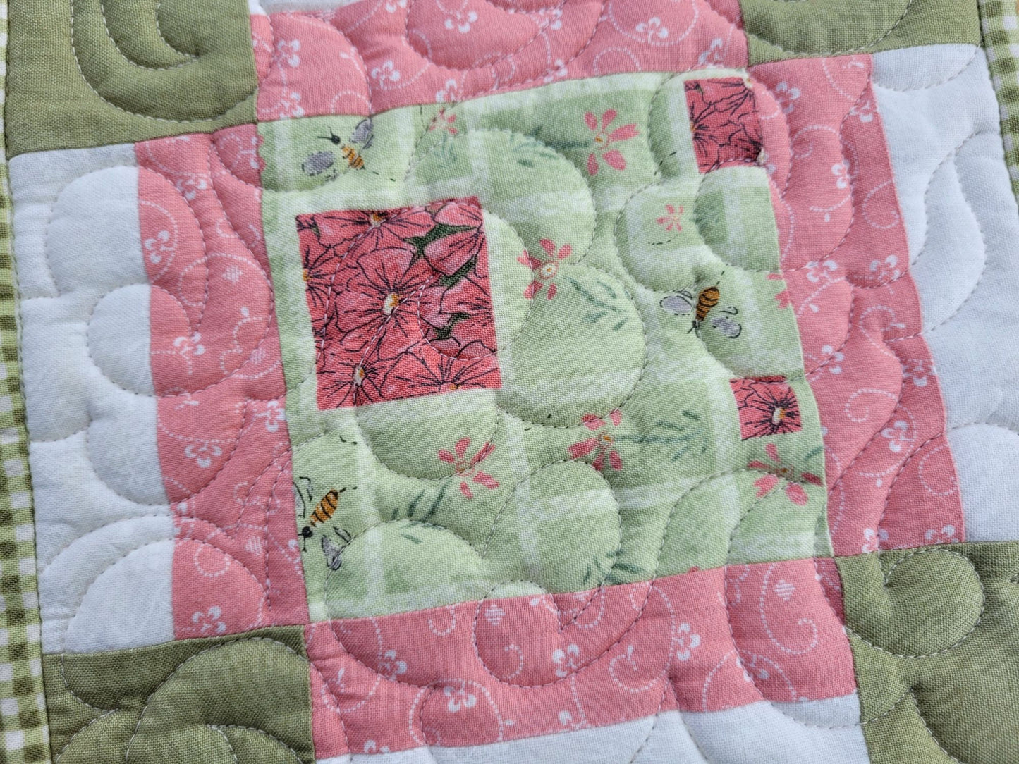 quilted patchwork potholder