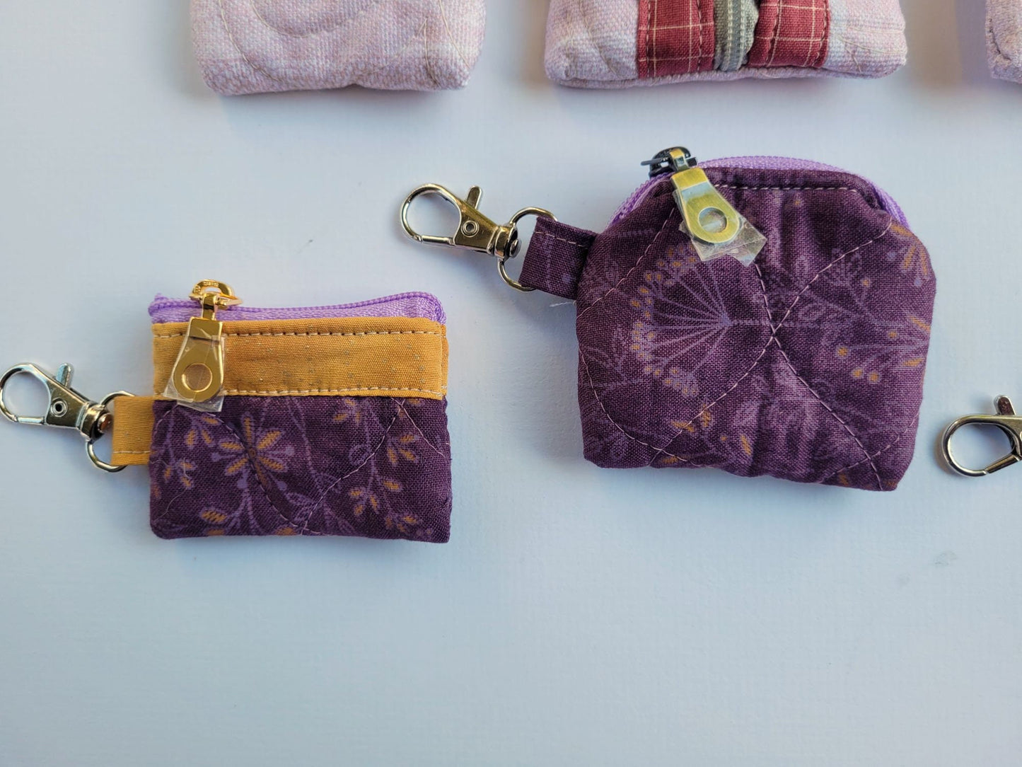 tiny keychain pouch