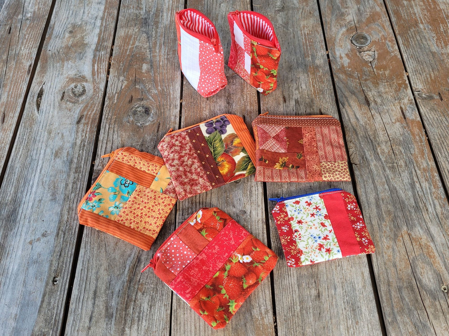 patchwork coin purse