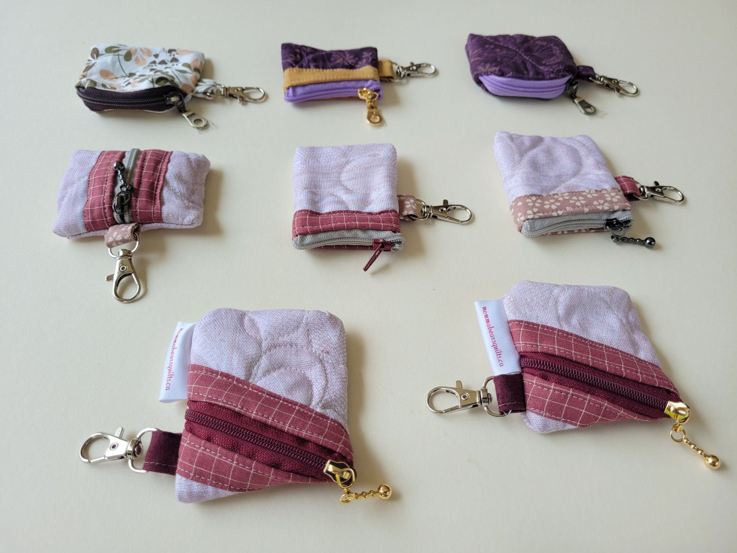 Tiny Keychain Jewelry Pouch | Coin Purse