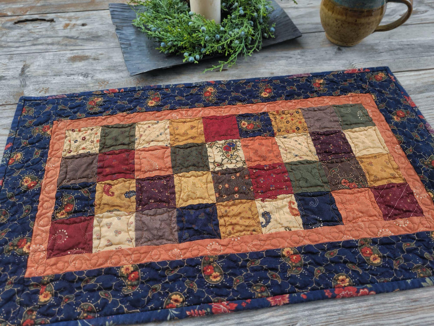 Quilted table runner