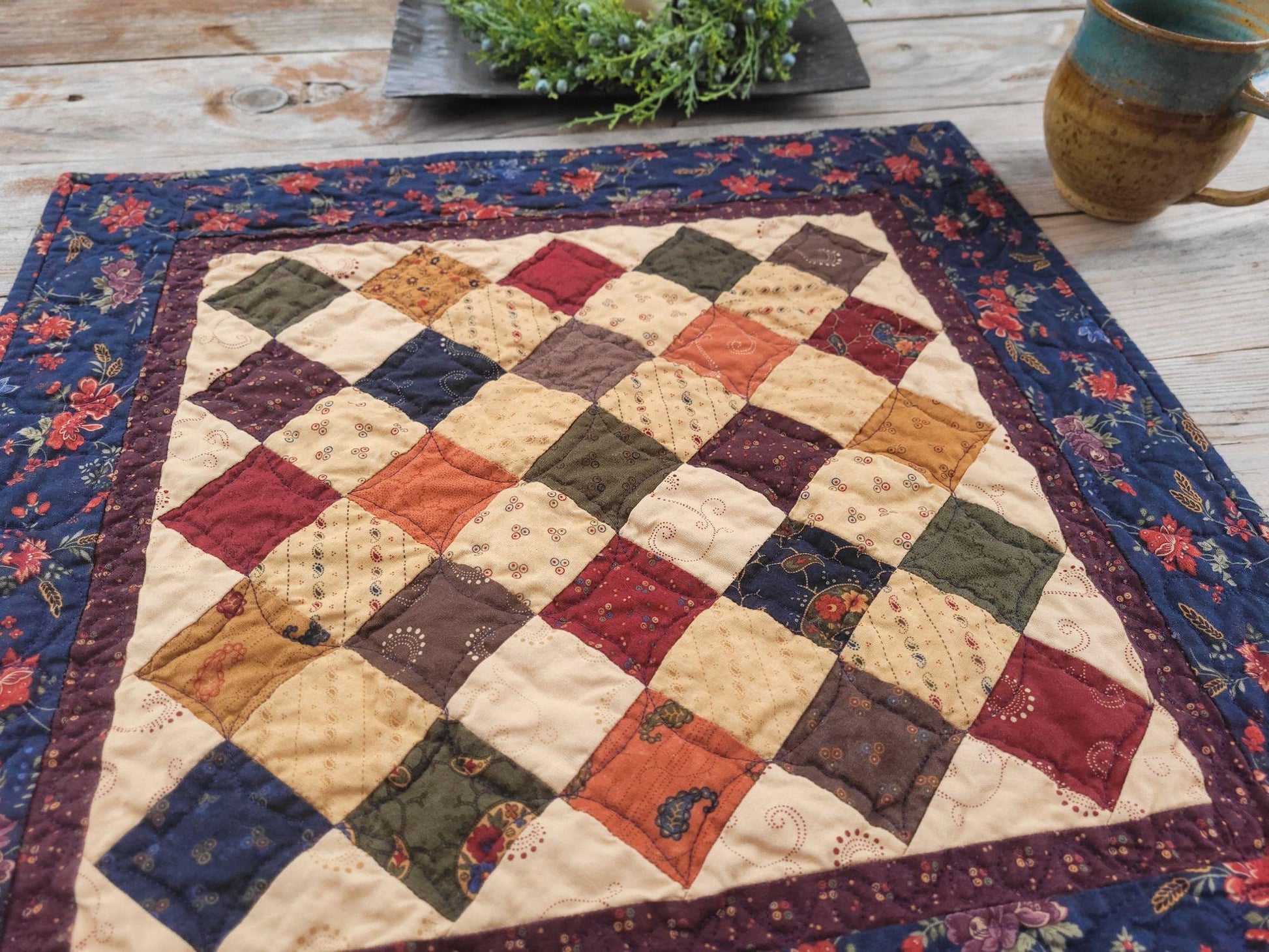 quilted table runner