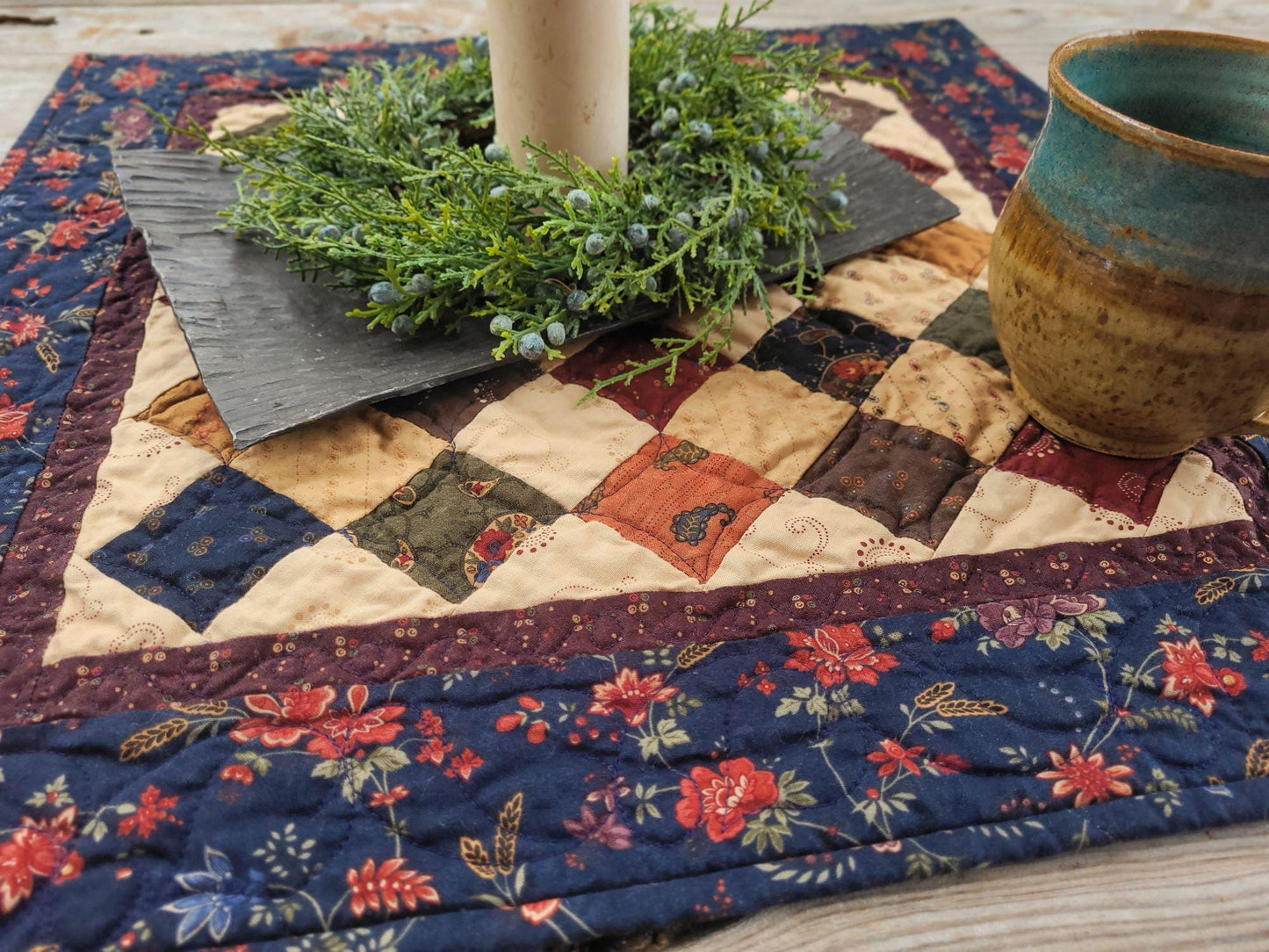 quilted table runner