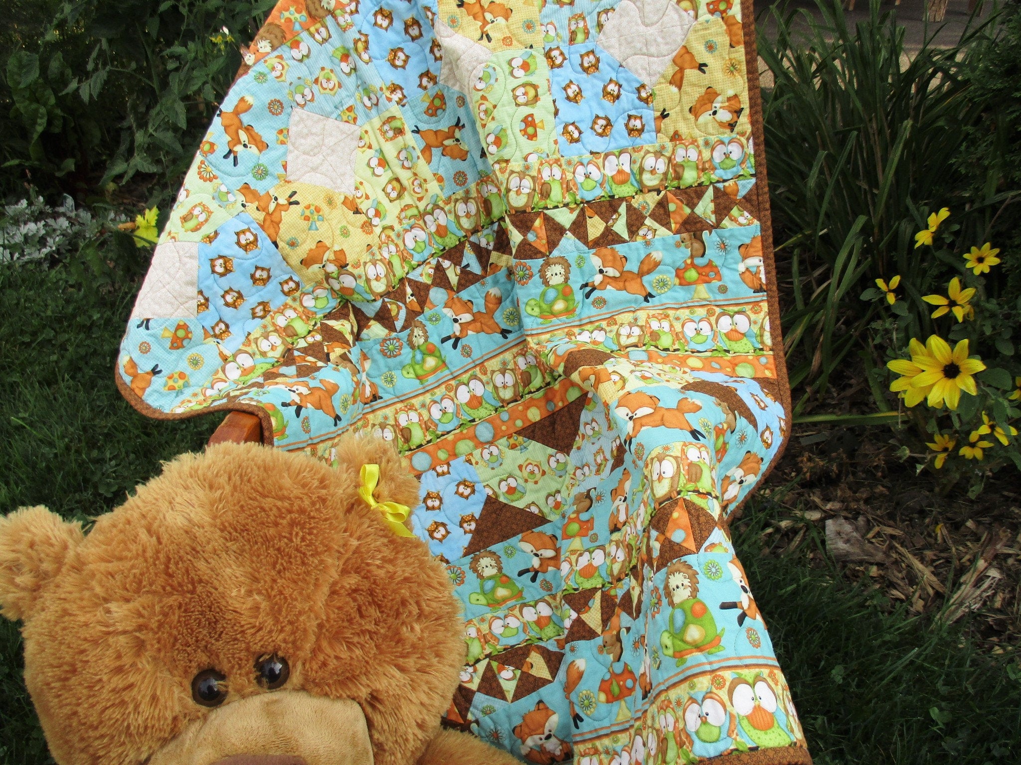 Crib quilts for clearance sale