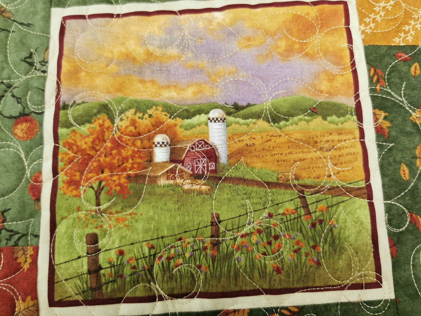 Quilted Fall Placemats