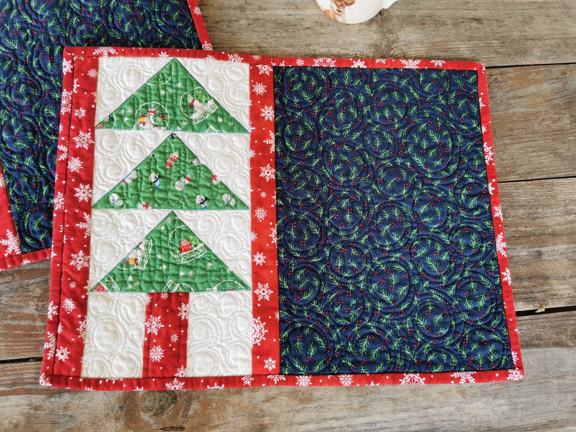 christmas tree placemat